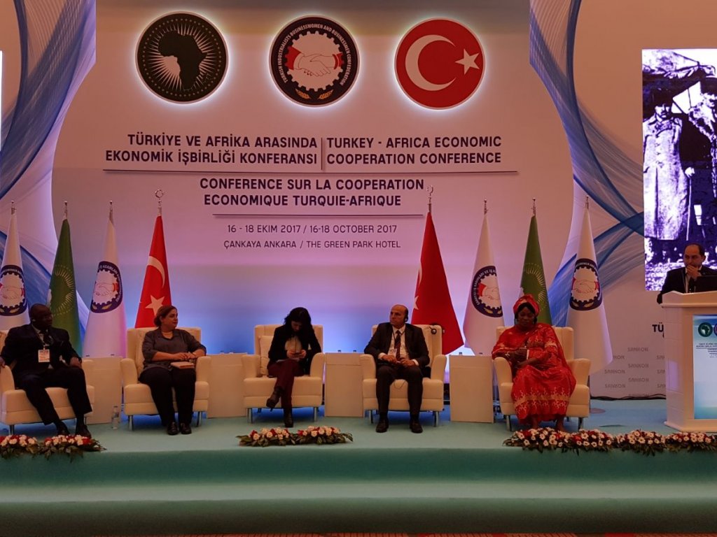 Silveroxy-A Türkiye ve Afrika Arasındaki Ekonomik İş Birliği Konferansında.